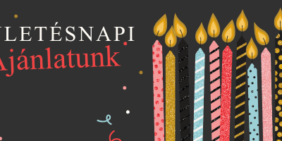 Ünnepeljen velünk – januári születésnapi B+M ajánlat!